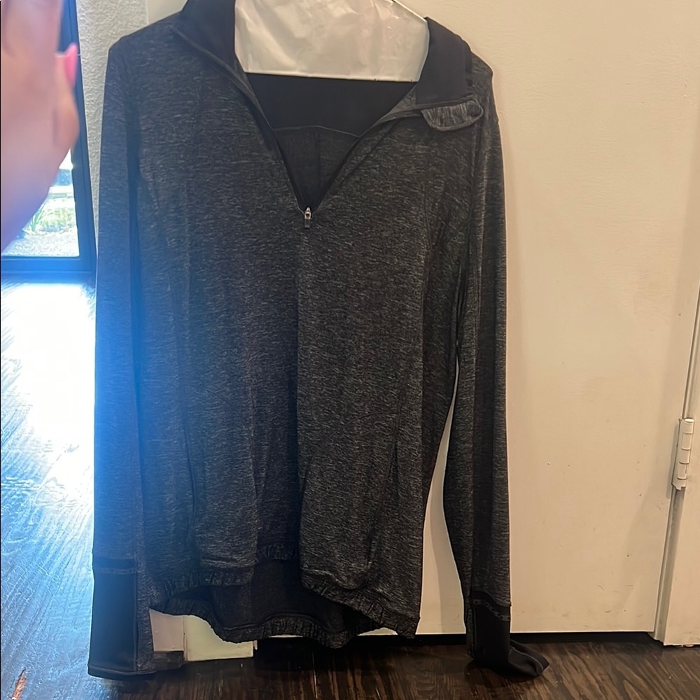 Lululemon Athletica Black Zip Up Jacket